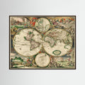 World Map 1689 - Gerard van Schagen